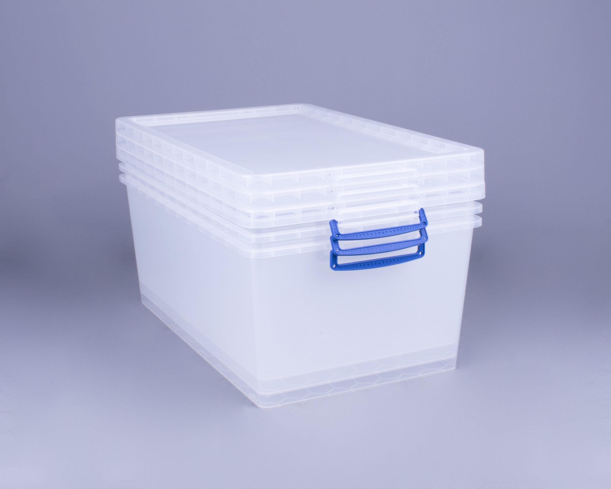 62L Really Useful Plastic Nesting Storage Box (695 x 440 x 287mm)